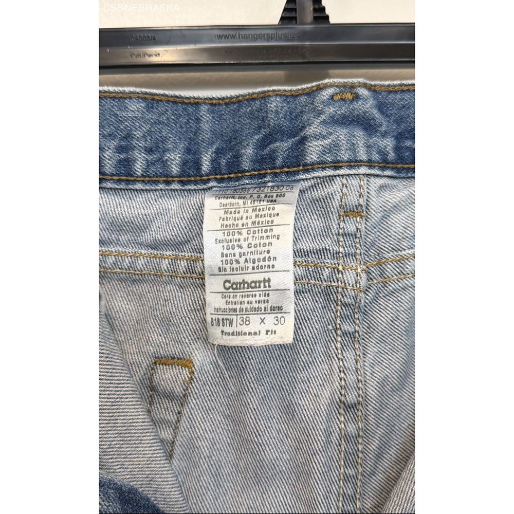 Carhartt Blue relaxed-fit jeans - Size‎ 38x30 - Picture 3 of 8